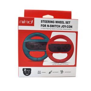 mimd Steering Wheel Set For Nintendo Switch Joy-Con Controllers